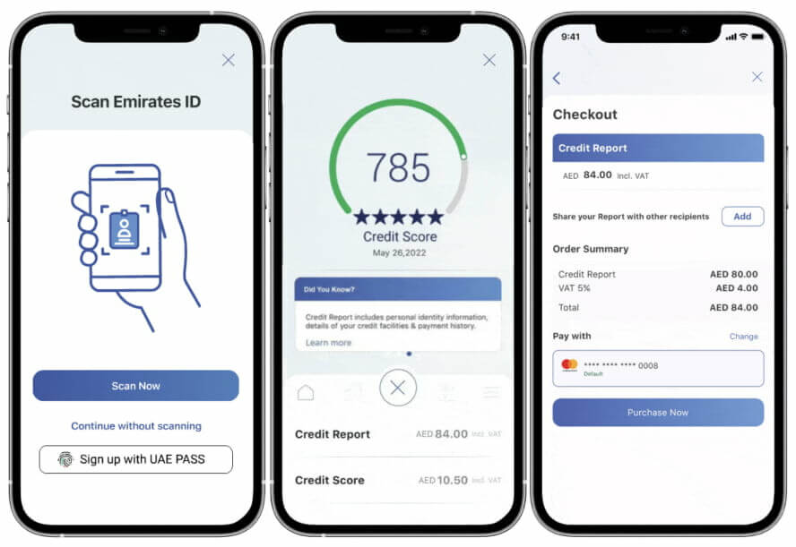 credit score aecb